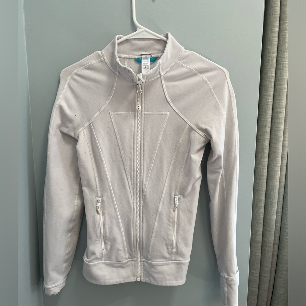 White Lululemon/Ivviva Jacket
